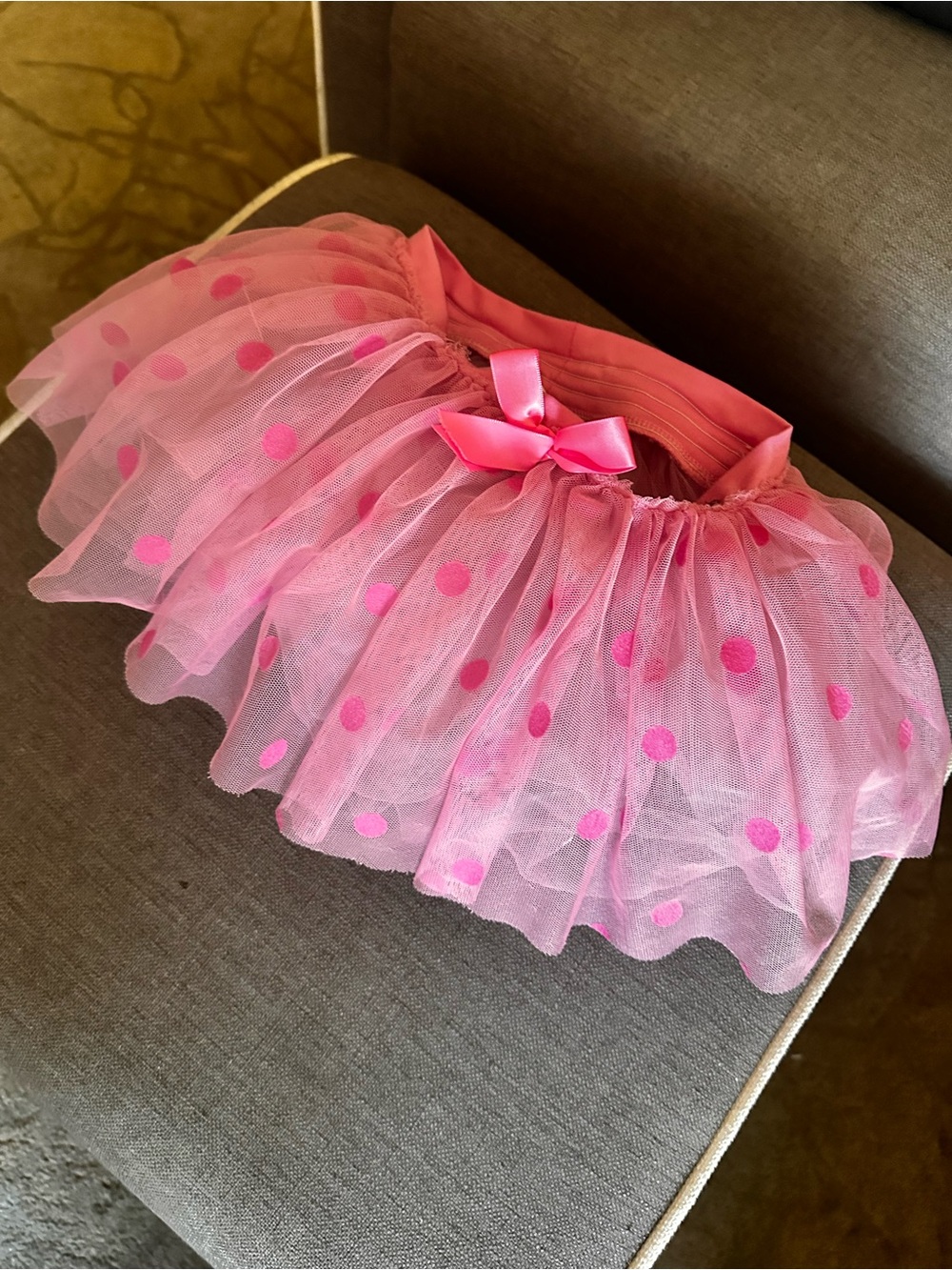 Baby Gear Pink Tulle Skirt with Satin Waistband